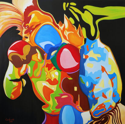 Doppio impatto - a Paint Artowrk by Paolo Camporota
